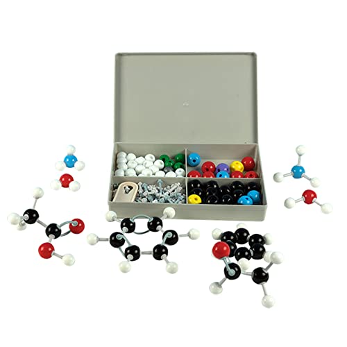 125-teiliges Molekülmodell Set Organische Chemie Molekulares Modell Atome Molekulare Modelle Farbcodiertes Atommodell Für Studenten Molekulares Modell Set Set Für Organische Chemie von Woedpez