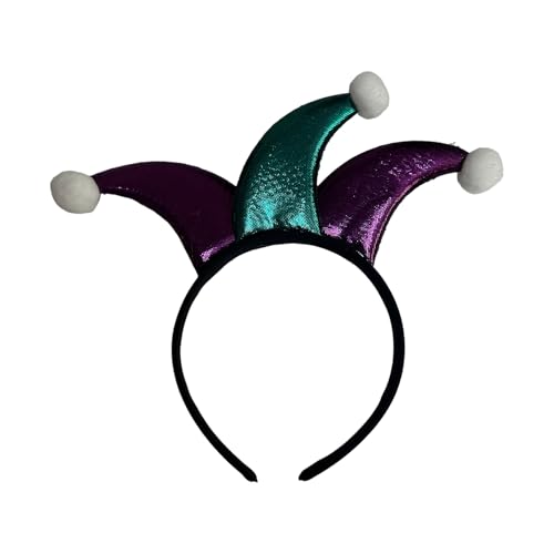 Woedpez Halloween Clown Horn Stirnbänder Lustige Clown Horn Kopfbedeckung Haarbänder Kopfbedeckung Haarbänder Geburtstag Party Unisex Woedpez Halloween Clown Horn Stirnbänder Lustige Clown Horn Kopfbedeckung Haarbänder Kopfbedeckung Haarbänder Geburtstag Party Unisex von Woedpez