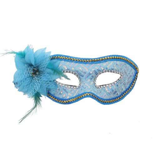 Woedpez Maskerades Venezianer-Maske, Karnevals-Maske, halbes Gesicht, Augenmaske, Halloween-Kostüm für Karneval, Party, Ball, Karneval von Woedpez
