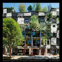 Hundertwasser Puzzle mit Grußkarte von Wörner Verlag GmbH