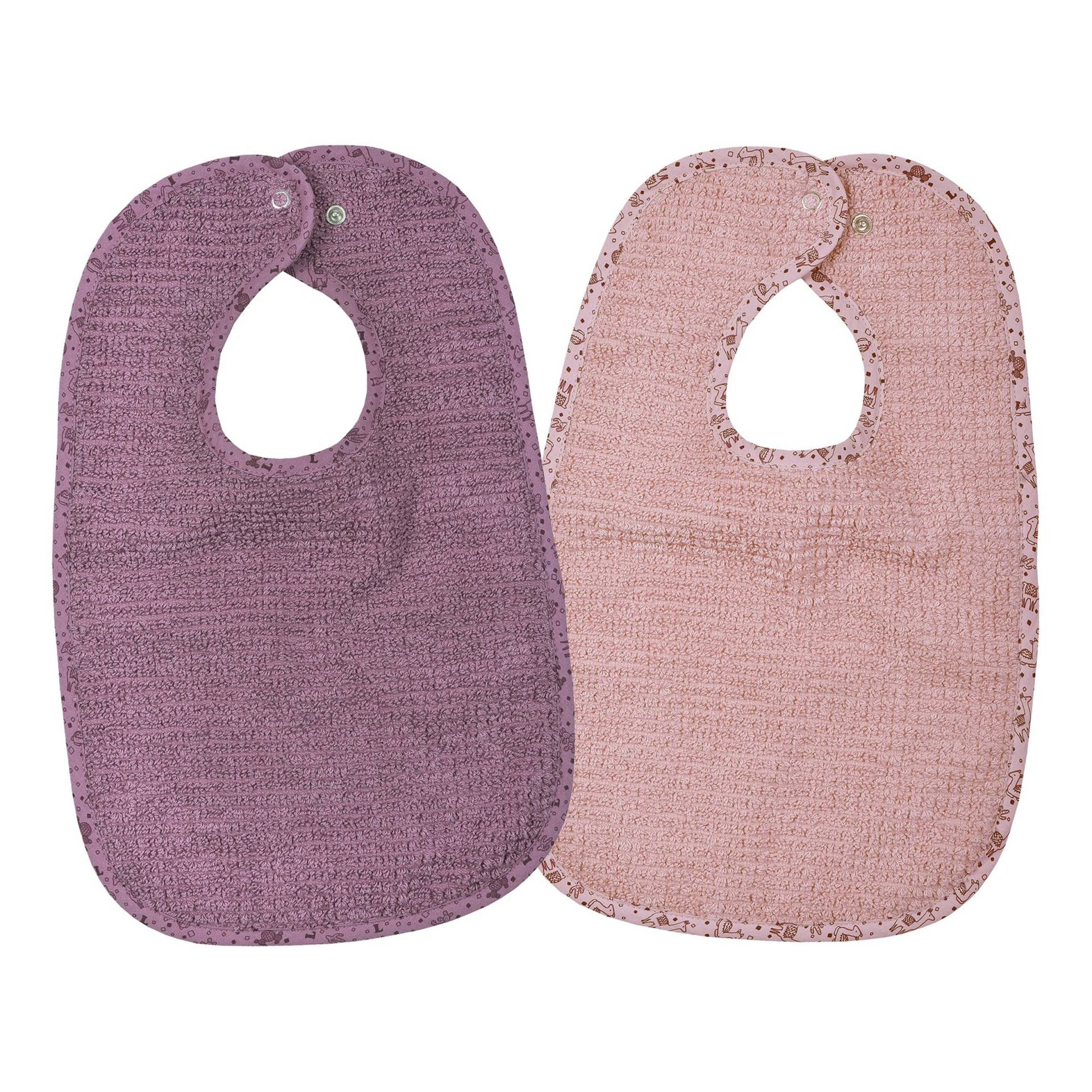 Wörner 2er-Pack Lätzchen mit Druckknopf 26x40 cm Wörner 2er-Pack Lätzchen mit Druckknopf 26x40 cm von Wörner