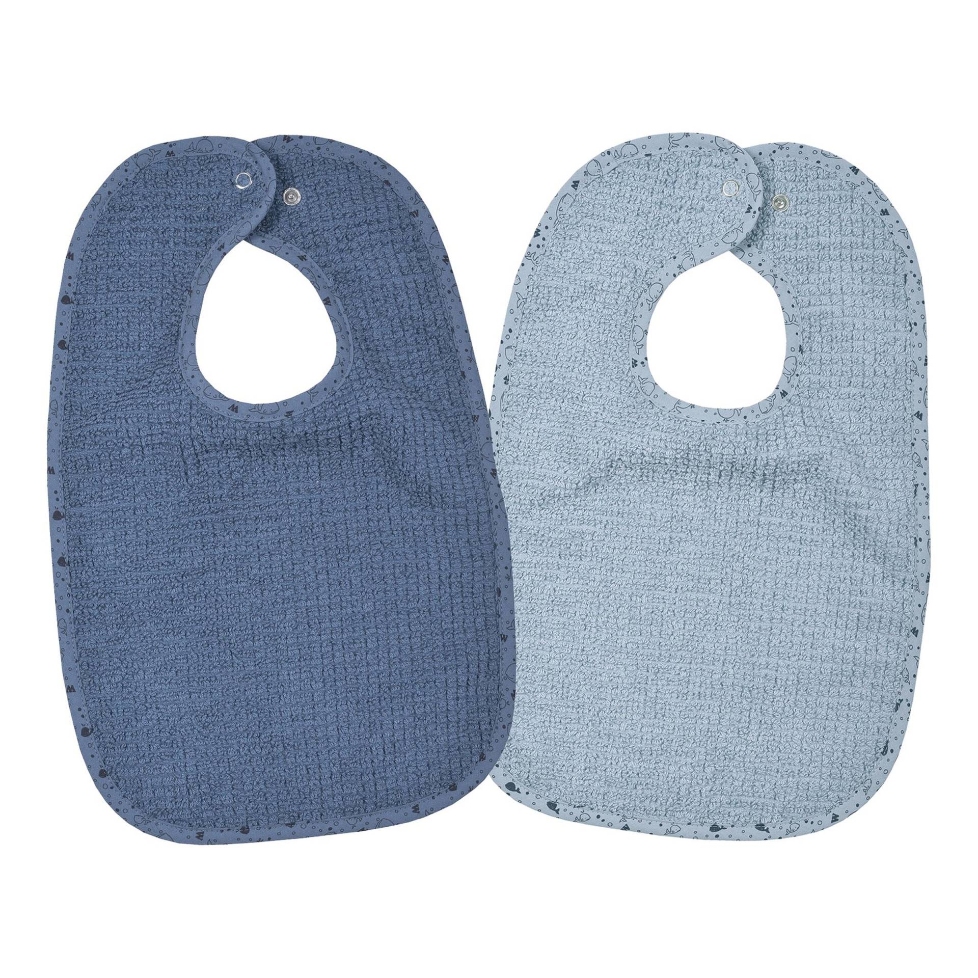 Wörner 2er-Pack Lätzchen mit Druckknopf 26x40 cm Wörner 2er-Pack Lätzchen mit Druckknopf 26x40 cm von Wörner