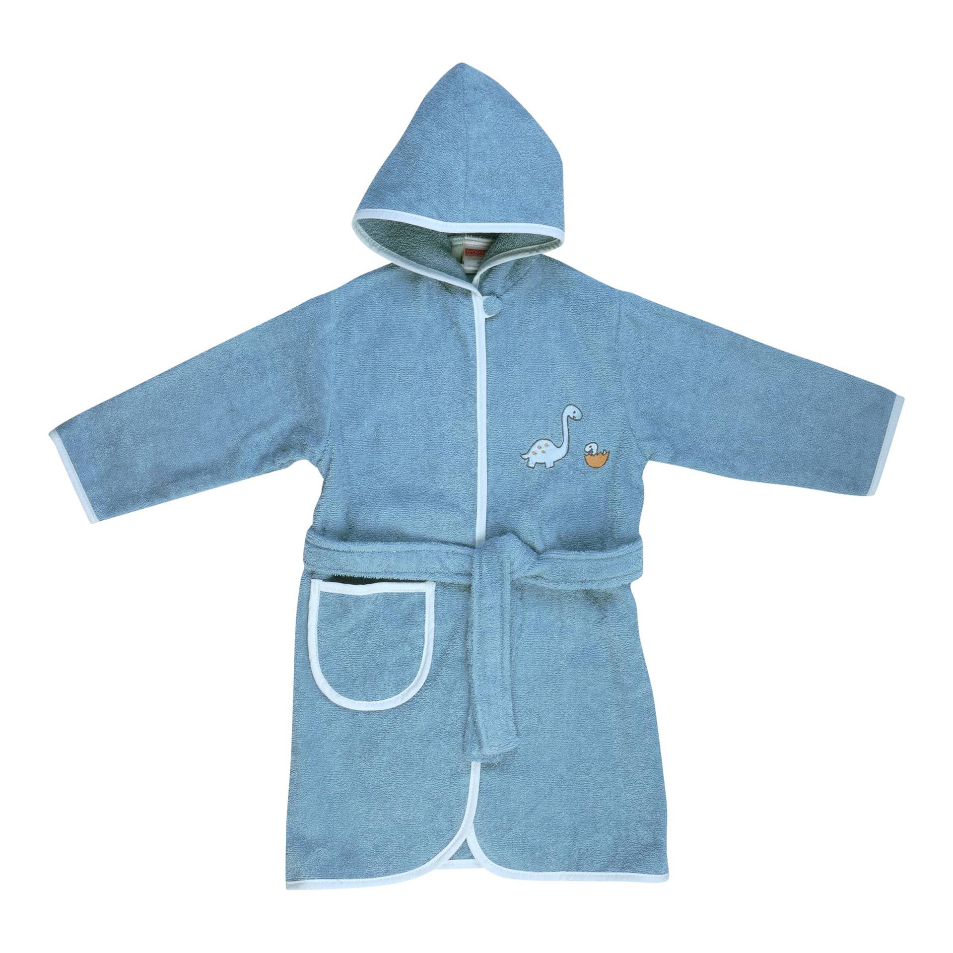 Wörner Bademantel blau von Wörner
