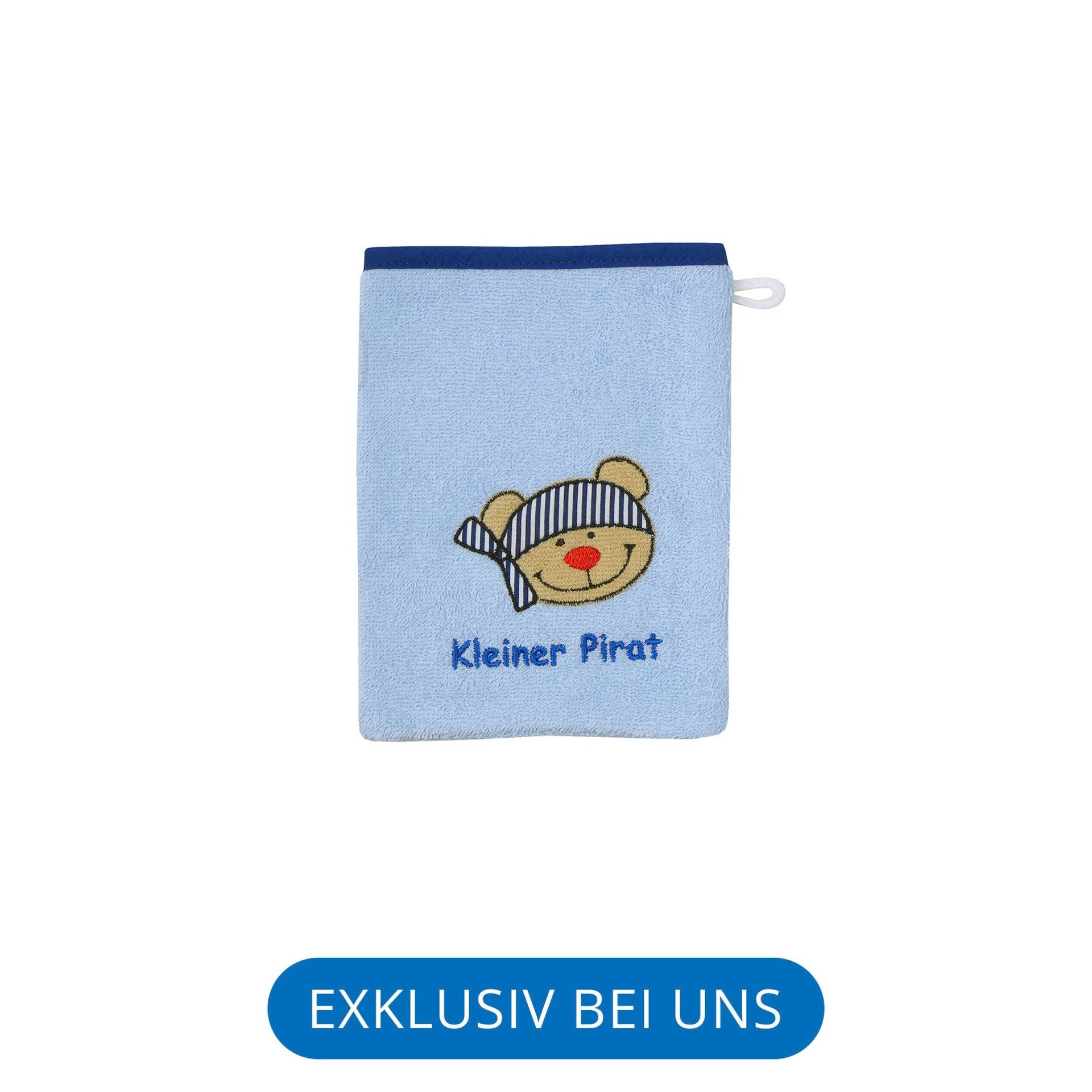 Wörner Waschlappen 15x21 cm hellblau von Wörner