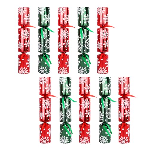 Wogueish 8 Pcs Weihnachten No-snap Party Tisch Favors, Weihnachten themed Holiday Supplies mit Party Hut, kleines Geschenk im Inneren für Kinder Erwachsene Weihnachten Geschenk Wogueish 8 Pcs Weihnachten No-snap Party Tisch Favors, Weihnachten themed Holiday Supplies mit Party Hut, kleines Geschenk im Inneren für Kinder Erwachsene Weihnachten Geschenk von Wogueish
