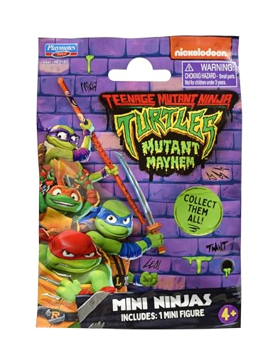 Kriegerische Ninja Turtles Mini Figuren, Überraschungs-Verpackung von Wojownicze Żółwie Ninja