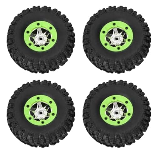 1/12 RC Auto Reifen, RC Auto Räder ferngesteuert Reifen Modell Sparteile für Wltoys 12428 1423 (2 Stück Links + 2 Stück rechts) von Wokyo