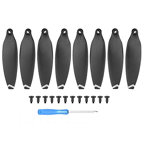 Drohnen-Propeller-Set, geräuscharm und schnell zu öffnende Klingen, Requisiten, Drohnen-Ersatz-Luftschrauben-Teile, Propellerblätter, Ersatzzubehör für X8 Mini, Weiß, 8 Stück Drohnen-Propeller-Set, geräuscharm und schnell zu öffnende Klingen, Requisiten, Drohnen-Ersatz-Luftschrauben-Teile, Propellerblätter, Ersatzzubehör für X8 Mini, Weiß, 8 Stück von Wokyo