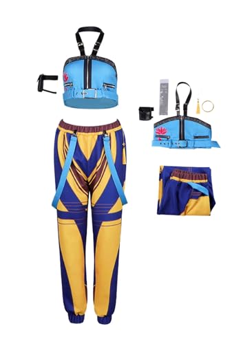Wolancy Anime Cosplay Kostüm für Mädchen Rumi Mira Zoey Outfits Band Girlgroup Ultrakurz Bauchfrei Jacke Tank Top Shorts Rock Set mit Zubehör Halloween Karneval Wolancy Anime Cosplay Kostüm für Mädchen Rumi Mira Zoey Outfits Band Girlgroup Ultrakurz Bauchfrei Jacke Tank Top Shorts Rock Set mit Zubehör Halloween Karneval von Wolancy