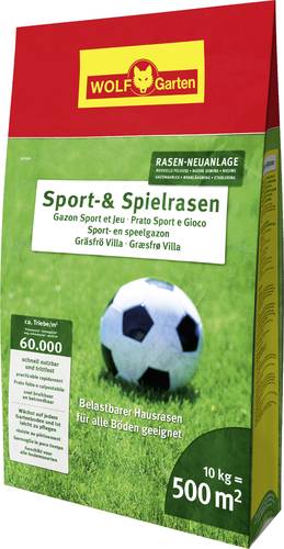 WOLF-Garten 3825040 Sport- und Spielrasen LG 500 1St. von Wolf-Garten