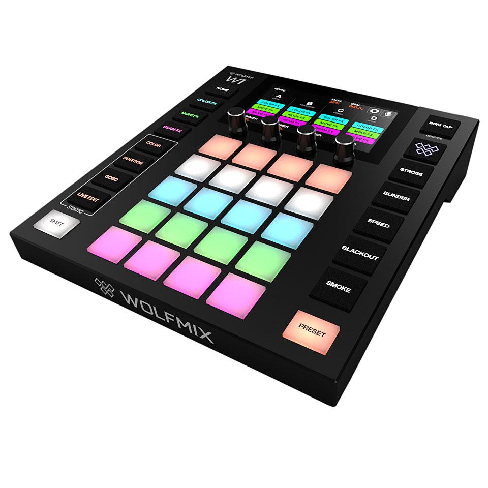 Wolfmix W1 MK2 Lichtmischpult Wolfmix W1 MK2 Lichtmischpult von Wolfmix