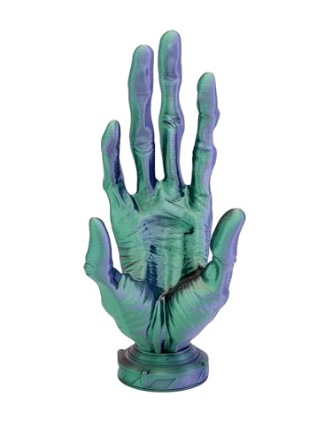 Alien Hand Game Controller Halter | STLFlix Finger Halterung VR Quest Space Weltraum Außerirdisch Smartphone Portemonnaie Fernbedienung Schlüssel Dekoration (Grün/Lila/Kupfer) von Wolfprint