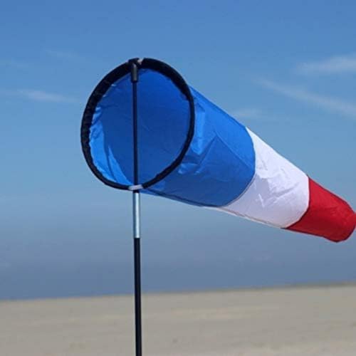 Wolkenstürmer® Westwind Windsack (blau) - 75 cm, Maritime Dekoration und Windspiel für Garten und Balkon mit Stab - Windanzeiger, Windsocke, Wetterfahne Wolkenstürmer® Westwind Windsack (blau) - 75 cm, Maritime Dekoration und Windspiel für Garten und Balkon mit Stab - Windanzeiger, Windsocke, Wetterfahne von Wolkenstürmer