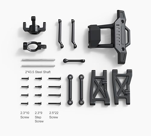 Womaqu 1/18 RC-Auto-Zubehör Verbrauchsteiletasche Getriebeteile gehören Erwachsenen für 18323 18303 von Womaqu
