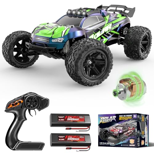 Womaqu 1:10 Großes RC Auto 18 Zoll, schnelles ferngesteuertes Auto, 45+ km/h RC Offroad Elektro-Truck, inkl. 2 wiederaufladbare 2600-mAh-Akkus, RC Autos für Erwachsene & Jungen Womaqu 1:10 Großes RC Auto 18 Zoll, schnelles ferngesteuertes Auto, 45+ km/h RC Offroad Elektro-Truck, inkl. 2 wiederaufladbare 2600-mAh-Akkus, RC Autos für Erwachsene & Jungen von Womaqu