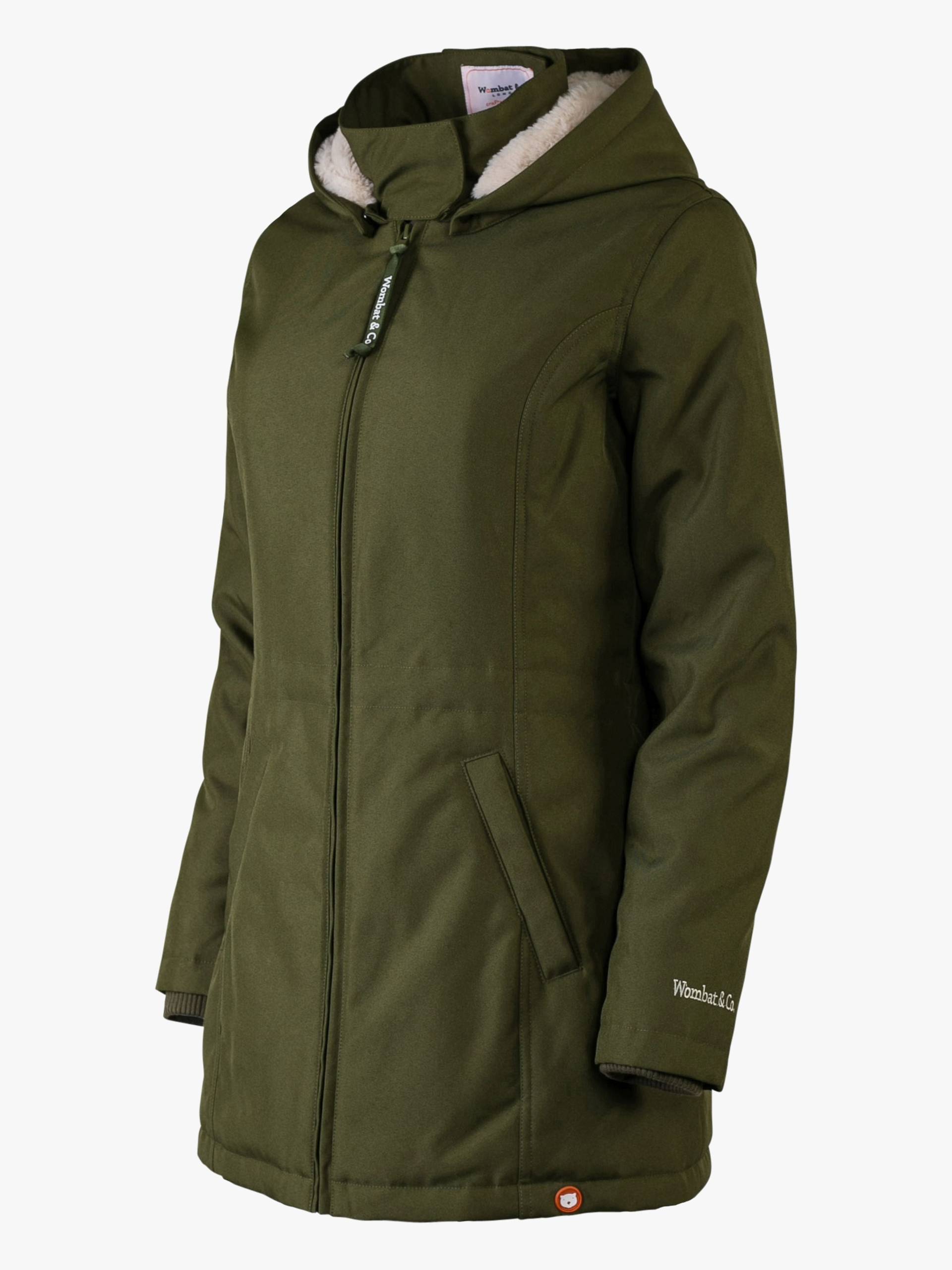 Wombat Umstandsjacke, Grün/Beige, XXL von Wombat