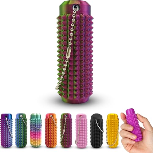 Little Ouchies Fidget-Schlüsselanhänger, Angstlinderung, Schmerzen, Bumpy, Fidget-Spielzeug, Geschenk für Freunde, mehrfarbig von Womefic