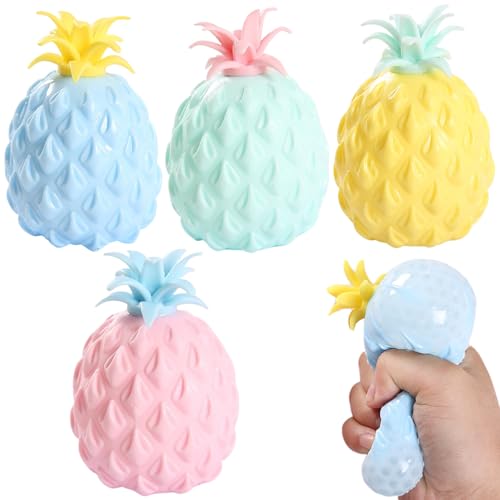 Womsclo 4pcs Ananas Squeeze Ball Süßes Ananas Weiche Squeeze Spielzeug 4x2.3 Resilient Stressspielzeug Gummi -Stress -Relief -Spielzeug für Kindergeschenk Womsclo 4pcs Ananas Squeeze Ball Süßes Ananas Weiche Squeeze Spielzeug 4x2.3 Resilient Stressspielzeug Gummi -Stress -Relief -Spielzeug für Kindergeschenk von Womsclo