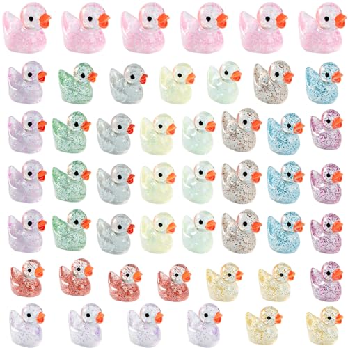 Mini Ducks 50pcs Harz niedlich von Womsclo
