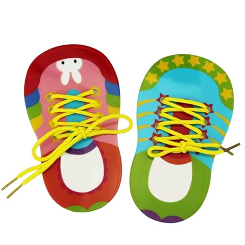 Womsclo 2pcs Schuhbindungspraxis für Kinder, Plastik Early Educational Schuhkrawatte wiederverwendbar, wie Sie Ihre Schuhe Kinder im Vorschulalter Schuhbinden -Praxis binden können Womsclo 2pcs Schuhbindungspraxis für Kinder, Plastik Early Educational Schuhkrawatte wiederverwendbar, wie Sie Ihre Schuhe Kinder im Vorschulalter Schuhbinden -Praxis binden können von Womsclo