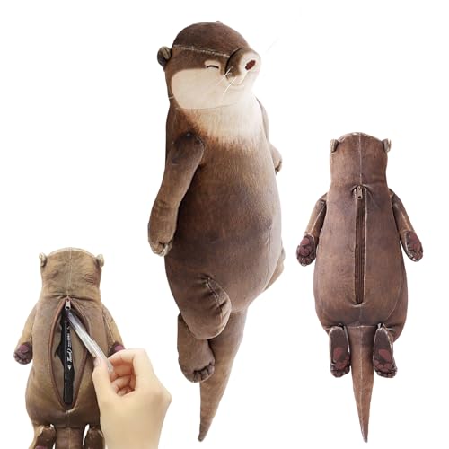 Womsclo Otter gefüllte Tier, 16 Zoll niedliche Otter -Plüsch, weiche Handgelenksunterstützung gefüllt Womsclo Otter gefüllte Tier, 16 Zoll niedliche Otter -Plüsch, weiche Handgelenksunterstützung gefüllt von Womsclo