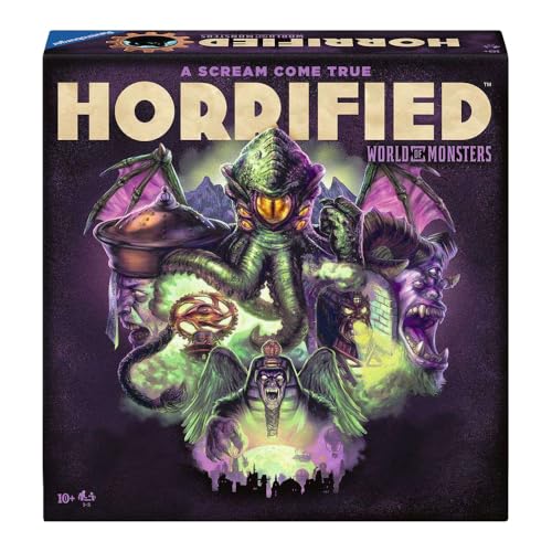Ravensburger Horrified World of Monsters Game Immersive Strategy Board Game for Age 10+, Kids and Adults - 2 to 5 Players - 2024 Ravensburger Horrified World of Monsters Game Immersive Strategy Board Game for Age 10+, Kids and Adults - 2 to 5 Players - 2024 von Wonder Forge