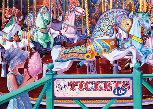 Wonder Forge Cotton Candy Carousel 1000 Teile Puzzle für Erwachsene | Einzigartige, perfekt sitzende Teile | lustige, lebendige Bilder | Amazon Exclusive Wonder Forge Cotton Candy Carousel 1000 Teile Puzzle für Erwachsene | Einzigartige, perfekt sitzende Teile | lustige, lebendige Bilder | Amazon Exclusive von Wonder Forge