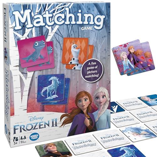 Wonder Forge Disney Die Eiskönigin 2 Matching-Spiel | Bauen Sie Fokus und Erinnerung mit ELSA, Anna und Olaf | lustige und fesselnde Aktivität für Kinder ab 3 Jahren Wonder Forge Disney Die Eiskönigin 2 Matching-Spiel | Bauen Sie Fokus und Erinnerung mit ELSA, Anna und Olaf | lustige und fesselnde Aktivität für Kinder ab 3 Jahren von Wonder Forge