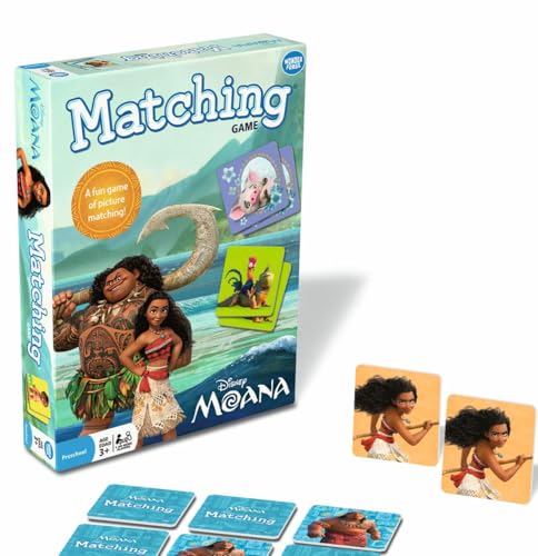 Wonder Forge Disney Moana Matching-Spiel, Bauen Sie Fokus und Gedächtnis mit Moana, Maui und mehr | Schnelllebiger Spaß und fesselndes Disney-Spiel für Kinder ab 3 Jahren Wonder Forge Disney Moana Matching-Spiel, Bauen Sie Fokus und Gedächtnis mit Moana, Maui und mehr | Schnelllebiger Spaß und fesselndes Disney-Spiel für Kinder ab 3 Jahren von Wonder Forge