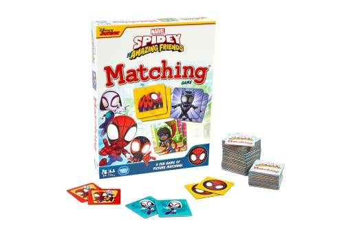 Wonder Forge Marvel Spidey & His Amazing Friends Matching | Bauen Sie Fokus und Erinnerung mit lustigen Superhelden | Mit Lieblings-Marvel-Figuren | Ab 3 Jahren Wonder Forge Marvel Spidey & His Amazing Friends Matching | Bauen Sie Fokus und Erinnerung mit lustigen Superhelden | Mit Lieblings-Marvel-Figuren | Ab 3 Jahren von Wonder Forge