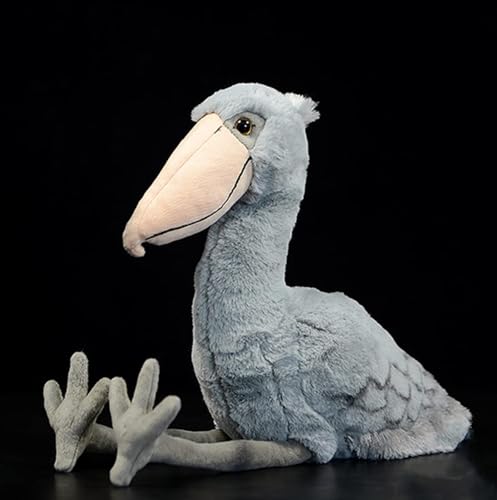 Kuscheltier Schuhschnabel- Superweich Pillow Interessant Stofftier Vogel Offizielles Plüschtier Begleiter Baby und Kinder Spielzeug Geschenk für Halloween Weihnachten Mädchen und Jungen - 38cm von Wonder Sprout
