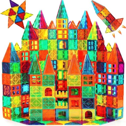 Wonder Toys 64 Teile Klassische Magnetblöcke, originelles magnetisches Bauspielzeug für Jungen und Mädchen im Alter von 3 4 5 6 7 Jahren zum Geburtstag Wonder Toys 64 Teile Klassische Magnetblöcke, originelles magnetisches Bauspielzeug für Jungen und Mädchen im Alter von 3 4 5 6 7 Jahren zum Geburtstag von Wonder Toys