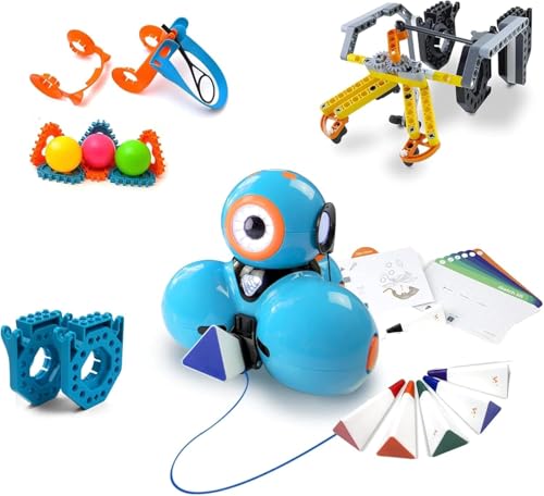 Wonder Workshop Dash Robot Wonder Pack – Coding Robot Educational Bundle for Kids 6+ – Free STEM Apps with Instructional Videos - Launcher toy, Sketch Kit drawing, Gripper Building Wonder Workshop Dash Robot Wonder Pack – Coding Robot Educational Bundle for Kids 6+ – Free STEM Apps with Instructional Videos - Launcher toy, Sketch Kit drawing, Gripper Building von Wonder Workshop