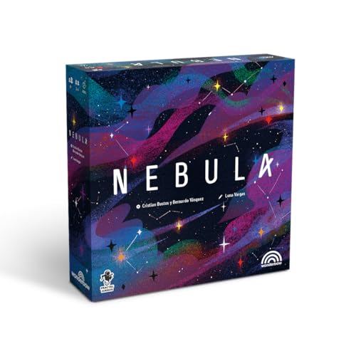 Wonderbow Nebula Brettspiel • Sternen-Puzzler für die ganze Familie • Leuchtet im Dunkeln • Für Erwachsene & Kinder ab 8 Jahren (Deutsch), 2-4 Spieler von Wonderbow