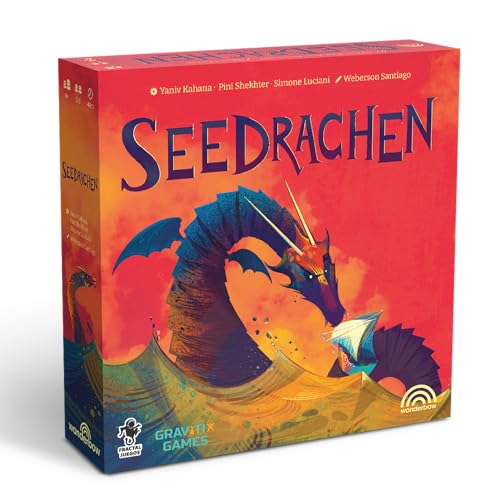 Wonderbow Seedrachen Brettspiel • Polyomino-Legespiel mit Drachen für die ganze Familie • Für Erwachsene & Kinder ab 8 Jahren (Deutsch), 2-5 Spieler von Wonderbow