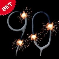 Wunderkerzen Set Zahl 90 Wunderkerzen Set Zahl 90 von Wondercandle