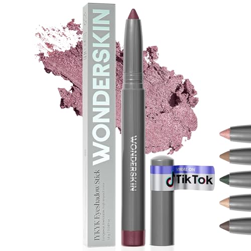 Wonderskin IYKYK Lidschattenstift – Langlebige Lidschattenstifte, Bruchfester Und Wasserfester, Schimmernder Lidschattenstift Mit Integriertem Spitzer (Vixen) von Wonderskin