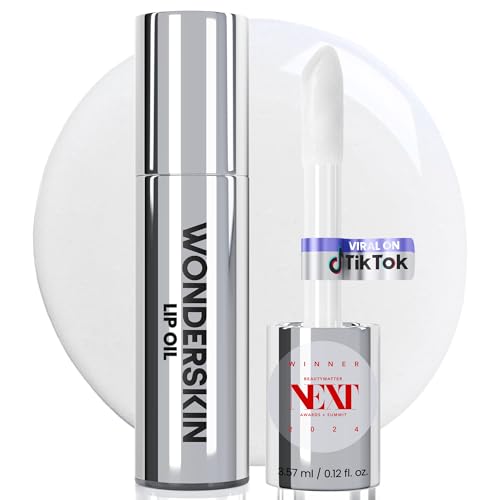 Wonderskin Lip Oil – Lip Rehab Serum Oil, Feuchtigkeitsspendendes Und Feuchtigkeitsspendendes Klares Lippenöl Für Trockene Lippen – Natürliches, Veganes Und Nicht Klebriges Lipgloss-öl Wonderskin Lip Oil – Lip Rehab Serum Oil, Feuchtigkeitsspendendes Und Feuchtigkeitsspendendes Klares Lippenöl Für Trockene Lippen – Natürliches, Veganes Und Nicht Klebriges Lipgloss-öl von Wonderskin
