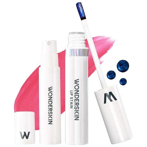 Wonderskin Wonder Blading Lip Stain Peel Off And Reveal Kit – Langlebige, Wasserfeste Rosa Lippentönung, Übertragungssicheres Kit Für Natürliche Make-Up-Flecken (Sweetheart) von Wonderskin