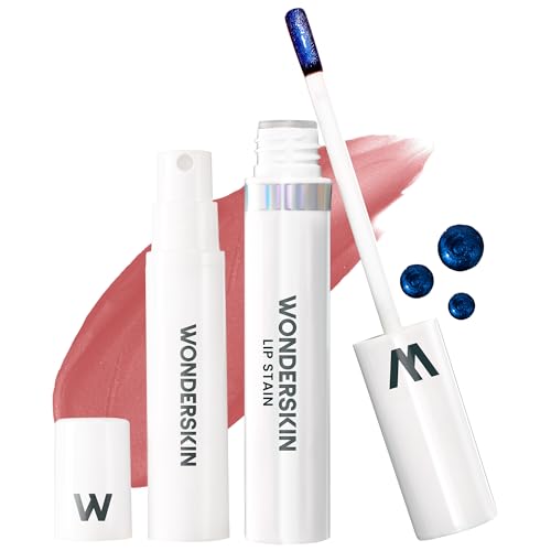 Wonderskin Wonder Blading Lip Stain Peel Off And Reveal Kit – Langlebiger, Wasserfester Nude-Lippenfarbton, Übertragungssicheres Kit Für Natürliche Make-Up-Flecken (Whimsical) von Wonderskin