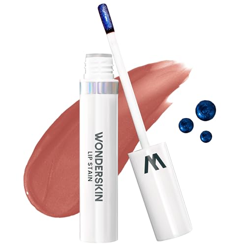 Wonderskin Wonder Blading Lip Stain Peel Off Masque – Langlebige, Wasserfeste Und Übertragungssichere Nude-Lippentönung, Mattes Finish, Peel-Off-Make-Up (Lovely Masque) von Wonderskin