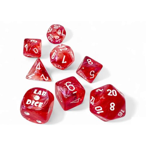 Passion Borealis Leuchtwürfel mit weißen Zahlen, 7+1, Laborwürfel-Set, 16 mm, Chessex Passion Borealis Leuchtwürfel mit weißen Zahlen, 7+1, Laborwürfel-Set, 16 mm, Chessex von Wondertrail
