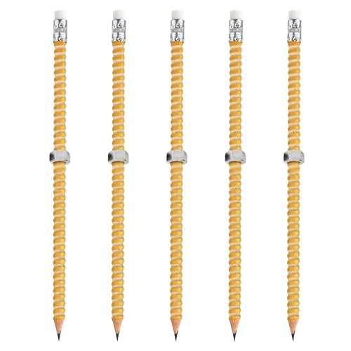 Wonsfuleu Fidget Bleistift Für Kinder, 5 Stück Dreh Schreib Holzstift Mit Gewicht, Beruhigendes Sensorikspielzeug Für Tägliches Denken Von Erwachsenen Kindern Schülern Im Kindergarten In Der Schule Wonsfuleu Fidget Bleistift Für Kinder, 5 Stück Dreh Schreib Holzstift Mit Gewicht, Beruhigendes Sensorikspielzeug Für Tägliches Denken Von Erwachsenen Kindern Schülern Im Kindergarten In Der Schule von Wonsfuleu