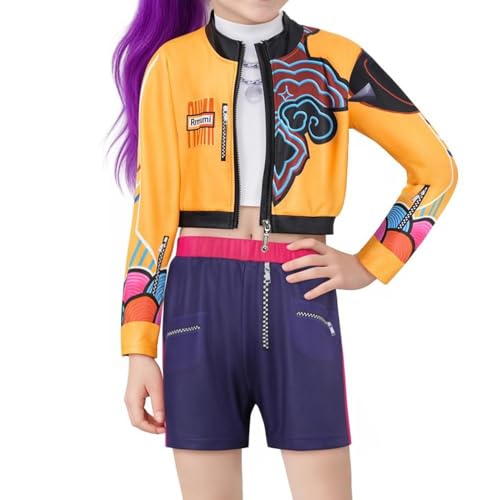 Wonsfuleu Mädchen Cosplay Kostüm | Animationsfilm Kinder Rollenspiel Outfit | Rollenspiel Kostüm Für Mädchen 3-12 Jahre Themenparty Fotografie Karneval Halloween Wonsfuleu Mädchen Cosplay Kostüm | Animationsfilm Kinder Rollenspiel Outfit | Rollenspiel Kostüm Für Mädchen 3-12 Jahre Themenparty Fotografie Karneval Halloween von Wonsfuleu