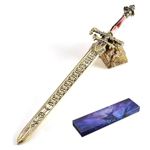 Wonsunte Elden Ring-Modell 30 Cm/11,8 Zoll Sword of Night and Flame Model Mit Box Spiele-Requisitensammlung Spielfiguren Schreibtischornamente Gamer Wonsunte Elden Ring-Modell 30 Cm/11,8 Zoll Sword of Night and Flame Model Mit Box Spiele-Requisitensammlung Spielfiguren Schreibtischornamente Gamer von Wonsunte