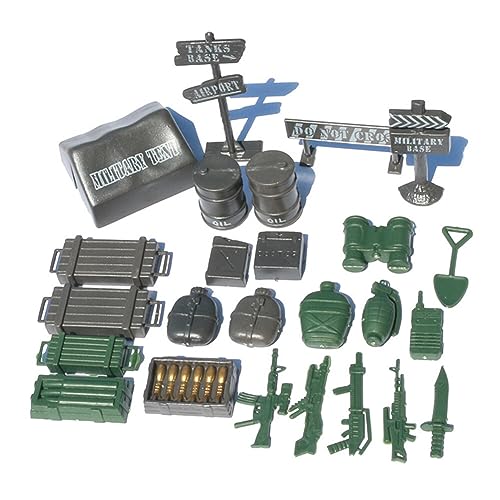 Wooauto Militär Waffen Set,Kinder Jungen Mädchen Militär Armee Krieger Modelle WW2 Soldaten Figuren Armee Paket Armee Krieg Bundeswehr Paket Soldaten Figuren Mini Armee Spielzeug Spielset,25 Stück von Wooauto