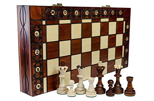 Wooden Magic Senator - große 40cm/16 In Handarbeit Klassische Holz-Schachspiel Wooden Magic Senator - große 40cm/16 In Handarbeit Klassische Holz-Schachspiel von Wooden Magic