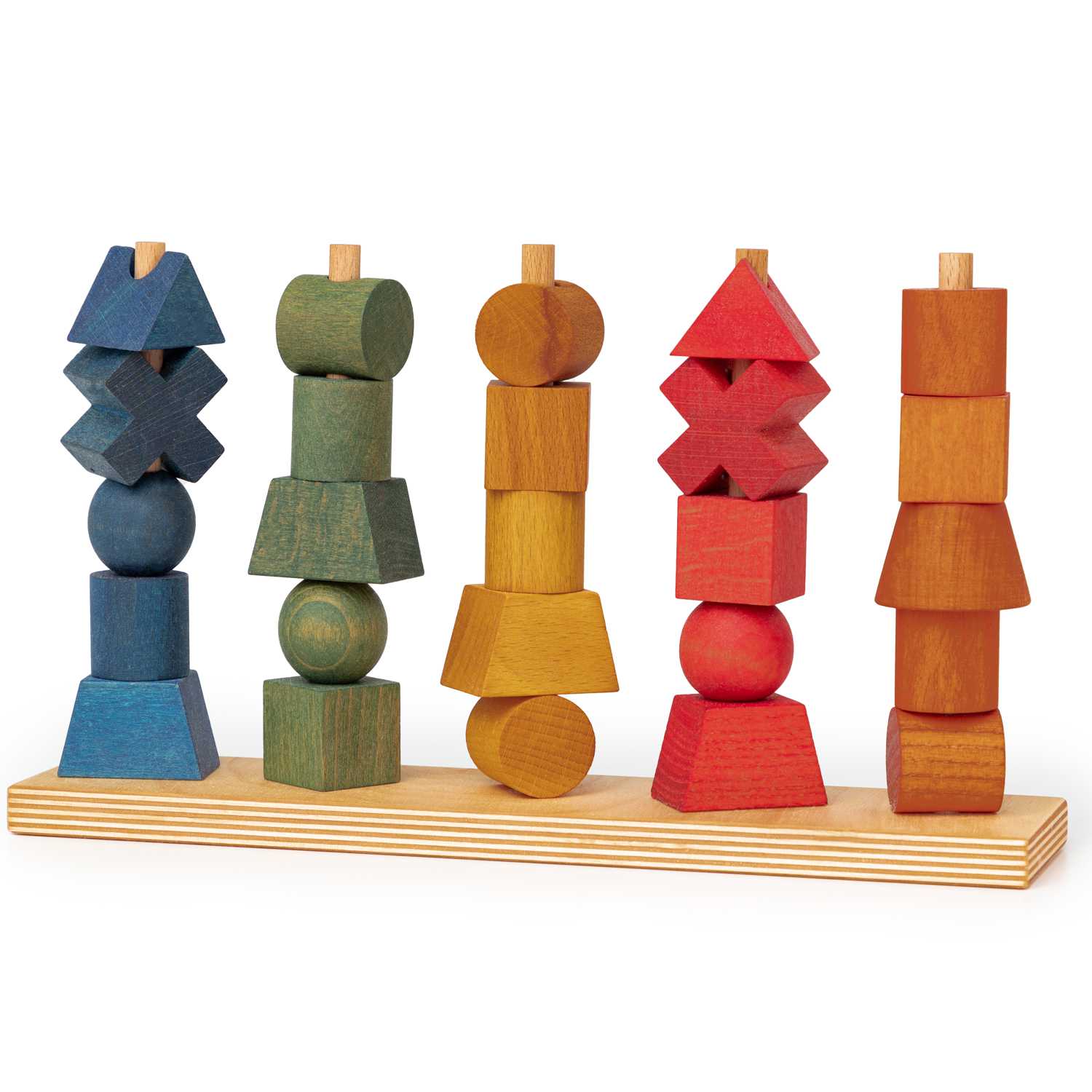Wooden Story - Steckspiel Regenbogen Wooden Story - Steckspiel Regenbogen von Wooden Story