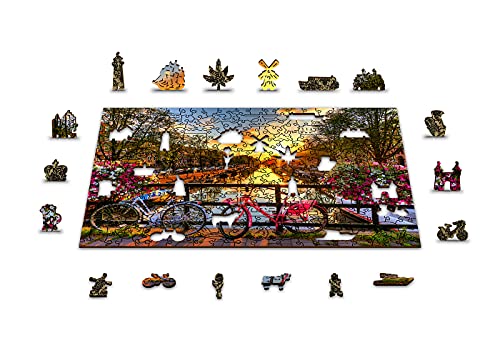 WOODEN.CITY NL 0003-L 570033 Holzpuzzle, Verschieden, L von WOODEN.CITY