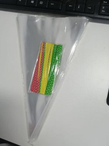 Wooderma Weiße Zuckertüten – Perfekt für Gastgeschenke, Süßigkeiten und kreative Verpackungen Wooderma Weiße Zuckertüten – Perfekt für Gastgeschenke, Süßigkeiten und kreative Verpackungen von Wooderma